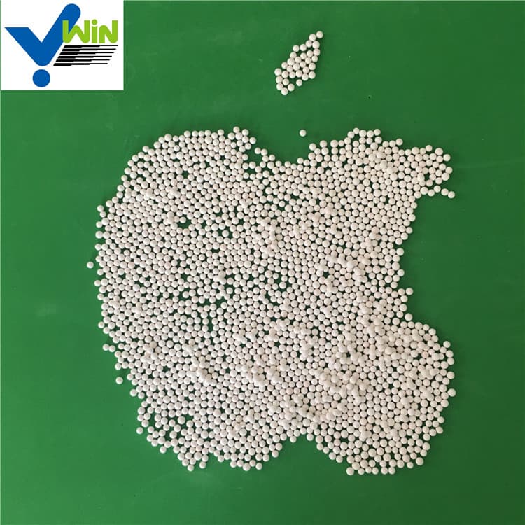 Wear resistant ceramic zirconium silicate beads of industry